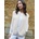 Threadbare Елек Threadbare Women's Lightweight Padded Slim Fit Gilet - Ecru