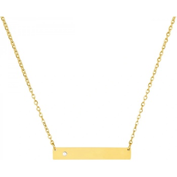 Bellita Златисто дамско колие с плочка Bellita (BLT-EN526-G)