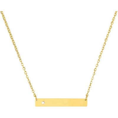 Bellita Златисто дамско колие с плочка Bellita (BLT-EN526-G)