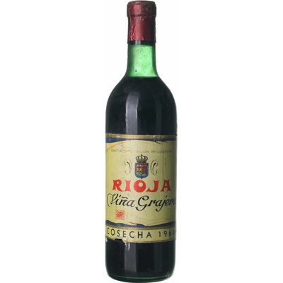 Viña Grajera Rioja suché červené 1966 0,75 l (holá láhev)