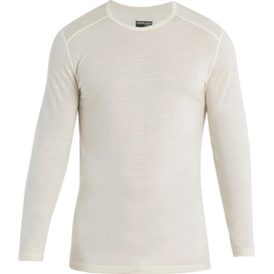 Icebreaker Мъжко мериносово термобельо Icebreaker 200 Oasis L/S Crewe Merino base layer - Undyed (015-0858-3313)