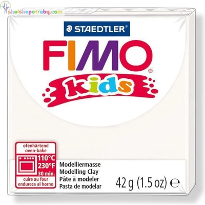 Steadtler Fimo KIDS 42g bílá