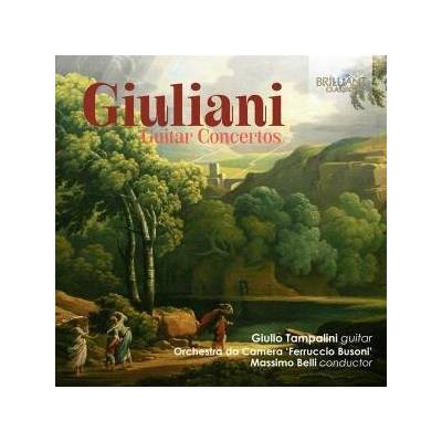 Giulio Tampalini, Orchestra Da Camera Ferrucio Busoni, Massimo Belli - Giuliani: Guitar Concertos CD