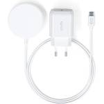 Epico Magnetic Wireless Charging Cable Bundle 7.5W/15W - with USB-C Cable & 20W PD Charger - white (K-9915101100113)