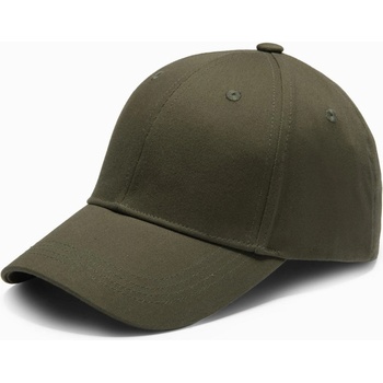 Ombre Clothing Мъжка едноцветна шапка каки Ombre Clothing Ombre Clothing | Zelen | МЪЖЕ | ЕДИН РАЗМЕР