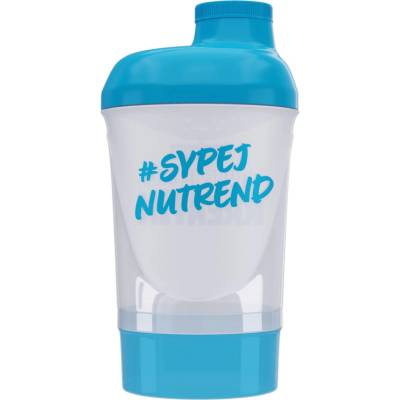 Nutrend Shaker mini #SYPEJ NUTREND 300 ml Průhledná fialová