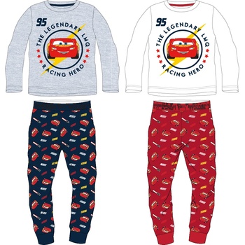 Image 1 of EPlus Пижама за момчета Количките, бяла Размер - деца: 122