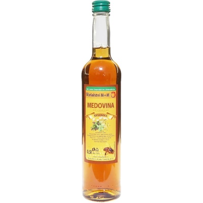 Včelařství M+M medovina dezertní bylinná 0,5 l