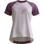 Zimtstern Дамска фланелка с къс ръкав за колоездене Zimtstern Women's Pureflowz Shirt S/S Cycling jersey - Lilac / Berry (156-2293-0213)
