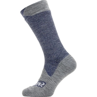 SealSkinz All Weather Mid Navy Grey