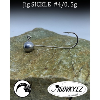 JigovkyCZ Jigová hlava SICKLE vel.4 5g 5 ks