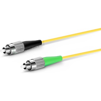 Conneu FC-APC-FC-UPC, симплекс, сингъл мод OS2, 3 мм оптичен пач кабел & mdash; 15 метра (CNFJ-FCAFCOS2SYE3mm-15)