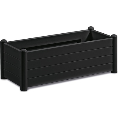 STEFANPLAST Kvetináč, vyvýšený záhon ITALIA 100x43x35cm antracit