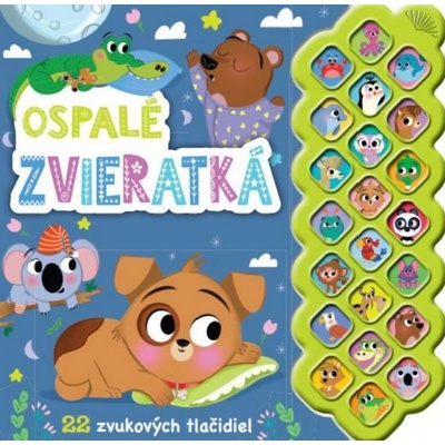 Ospalé zvieratká - zvuková knižka 22 zvukov