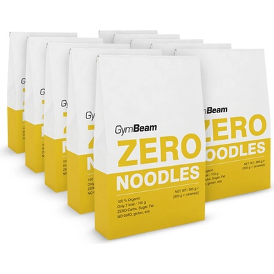 GymBeam BIO Zero Noodles 10 x 385 g