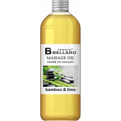 Fergio Bellaro masážní olej bambus a limetka 1 l