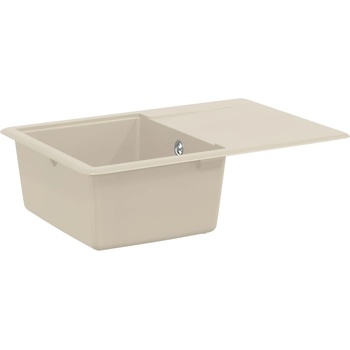 vidaXL Мивка Бежово 670 x 460 мм 80% Кварц и 20% Смола (42028410)