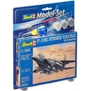 Revell Model set letadlo 63972 F 15E Strike Eagle & bombs CF 18 6278 1:144
