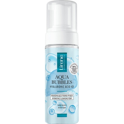 Lirene Aqua Bubbles hydratační pěna na čištění obličeje 150 ml – Zboží Mobilmania