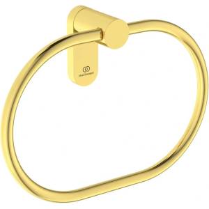Ideal Standard Atelier Conca овален държач за кърпа, златист цвят (T4503A2)