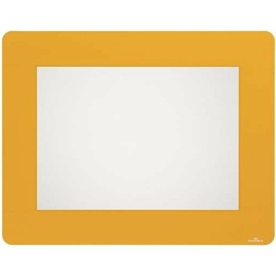 Značkovacie okno na podlahu, žlté, A4, odnímateľné, DURABLE