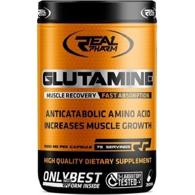 Real Pharm Glutamine 900mg, 300 Capsules