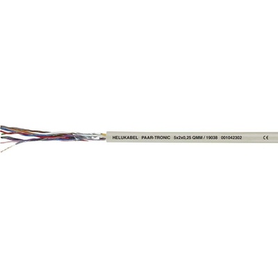Helu 19008-500 datový LiYY 8 x 2 x 0.14 mm² šedá 500 m