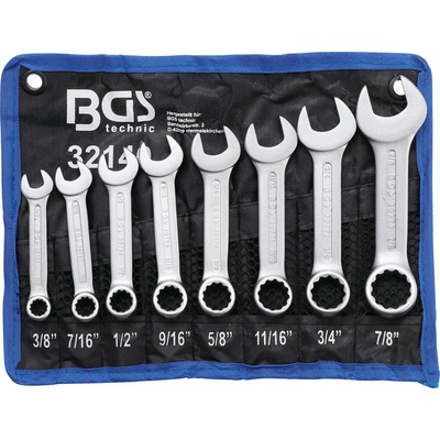 BGS technic BGS technic Klíče očkoploché, palcové 8ks - BGS 32140