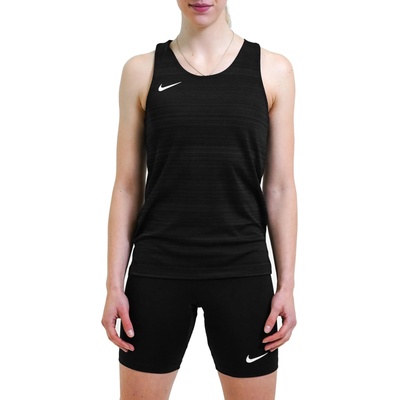 Nike Потник Nike Women Stock Dry Miler Singlet Черен Velikost L