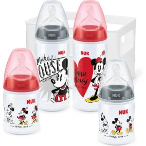 Nuk Стартов сет NUK - First Choice, Temperature Control, Мики и Мини (10225270)