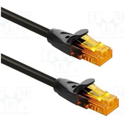 Qoltec 54564 Patch U/UTP Cat 6 RJ45 vidlice z obou stran lanko CCA