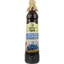 Natur Farm Ovocný sirup s čučoriedkovou šťavou 0,7 l