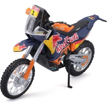 BBURAGO model motorky KTM červenáBULL 450 Rally Dakar 2013 1:18