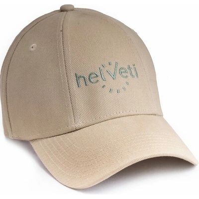 Helveti Kšiltovka Helveti znak - coyote tan
