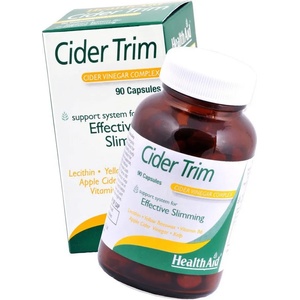 HEALTHAID Хранителна добавка за ефективно отслабване, Health Aid Cider Trim 90tabs