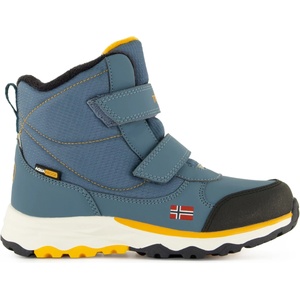 Trollkids Детски зимни ботуши Trollkids Kid's Hafjell Winter Boots - Steel Blue / Navy / Mango - размер 32 (EU) (702-1907-1115)