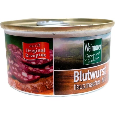 WEIMARER Blutwurst paštika s příchutí tmavé tlačenky 125 g