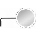 blomus Увеличително огледало modo за стенен монтаж с led светлина - цвят черен (blomus-66352)