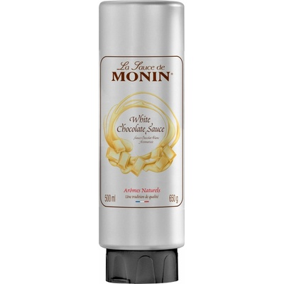 Monin biela čokoládová omáčka s príchuťou bielej čokolády 0,5 l