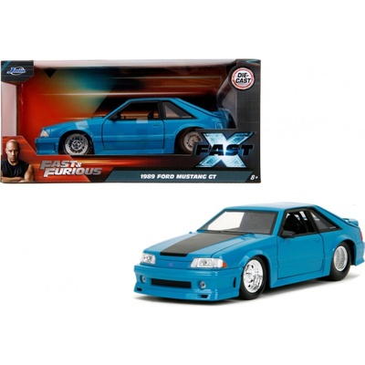 Jada Toys 1989 Ford Mustang GT Rýchlo a zbesilo 10 kovový model 1:24