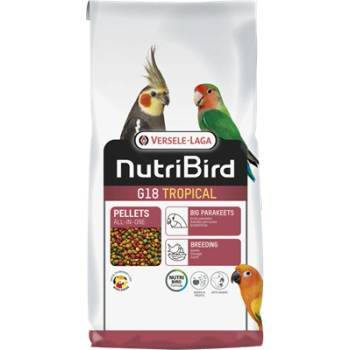 Versele-Laga NUTRIBIRD G18 TROPICAL - Пълноценна екструдирана храна при развъждане на средни папагали 10kg