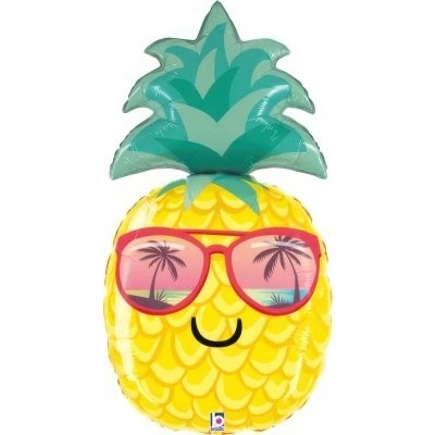 GRABO Ananas Summer 30" 76cm fóliový balónek nafukovací
