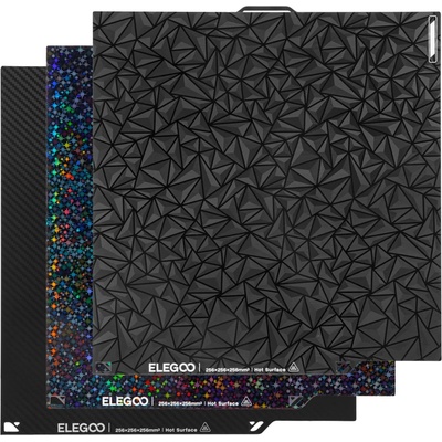 Elegoo Комплект от 3 части Dual-Sided Build Plate - Centauri/Centauri Carbon (50.204.0181)