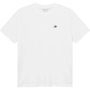 DEDICATED Мъжка тениска DEDICATED T-Shirt Stockholm Ski Crash EMB T-shirt - White (217-0114-0113)