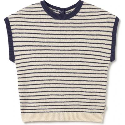 TWOTHIRDS Дамска тениска TWOTHIRDS Women's Marinella T-shirt - Cobalt Stripes (916-5824-0112)