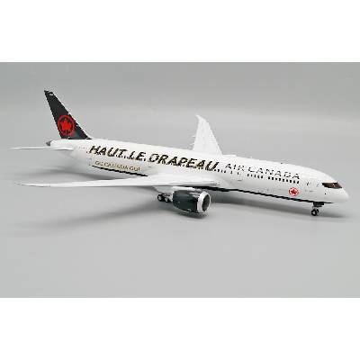 Fly JC Wings B787-9 Air Canada 2017s Colors w. The Flag / Haut Le Drapeau Tittles 1:200