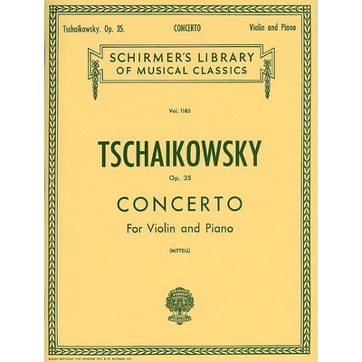 Tchaikovsky Violin Concerto Op.35 Violín/Piano