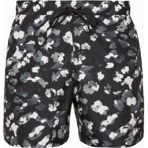 Calvin Klein Мъжки шорти за плуване Calvin Klein KM0KM01162 Medium Drawstring-Print layered floral black