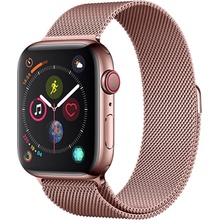 DEVIA řemínek pro Apple Watch 41mm / 40mm / 38mm - nerezový - Rose Gold růžový; D0826XJ