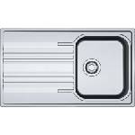 Franke Smart - Мивка от неръждаема стомана SRX 611 -86, 86x50 cm 101.0395. 016 (101.0395.016) Мивка за вграждане